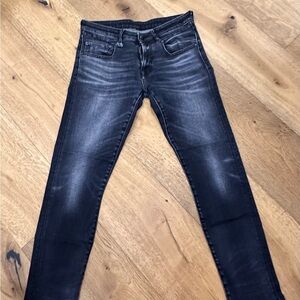 R13 Black Boy Skinny Jeans